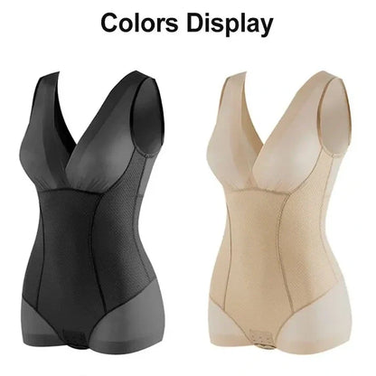 Women's Mesh Tummy Control Shapewear Bodysuit