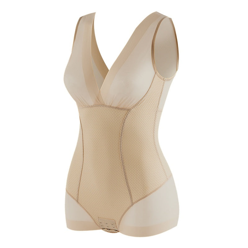 Women's Mesh Tummy Control Shapewear Bodysuit