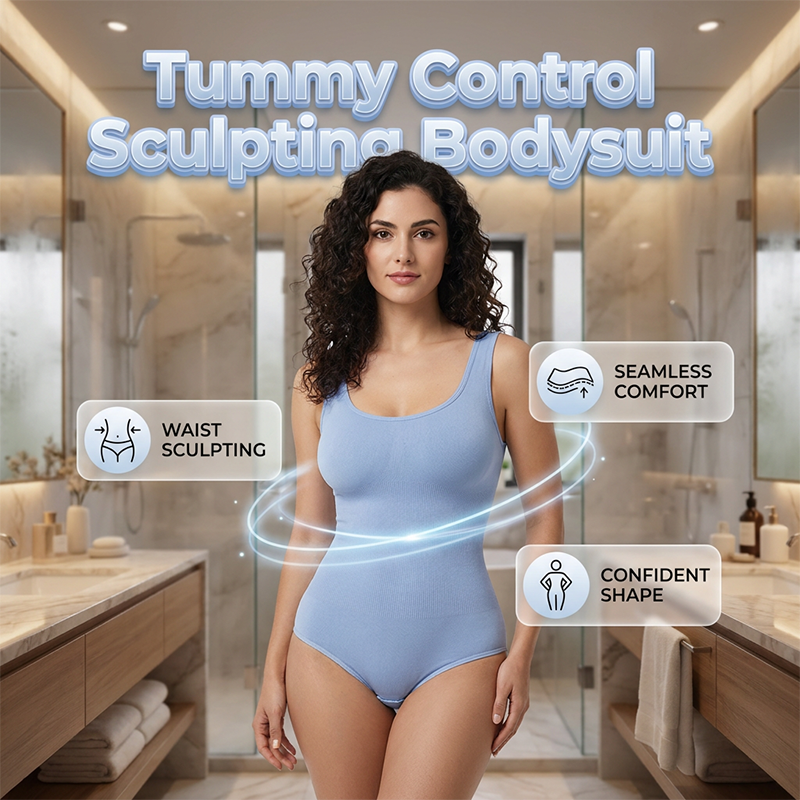Women’s Cotton Blend Shapewear Bodysuit