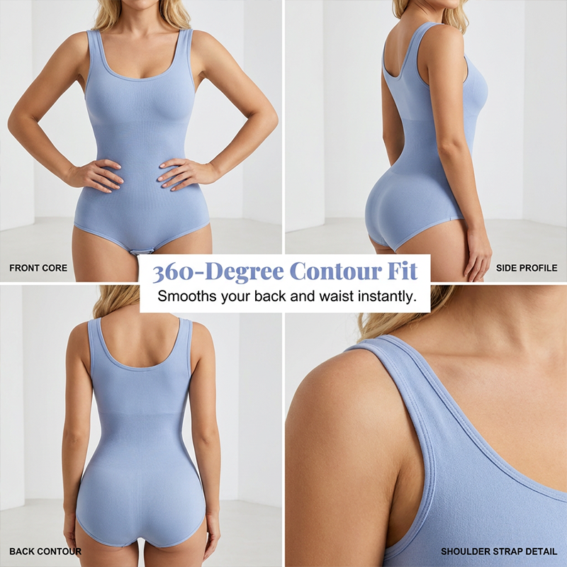 Women’s Cotton Blend Shapewear Bodysuit