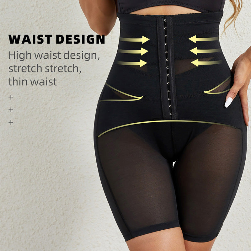 Reinforced Button-Up Shapewear Pants