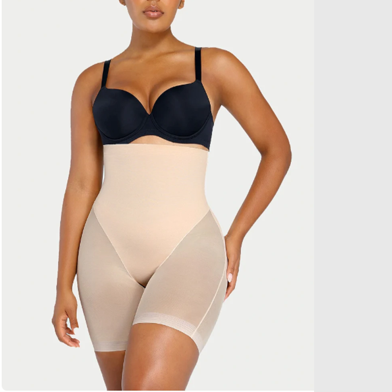Mesh Smooth Butt-Lifting Shorts