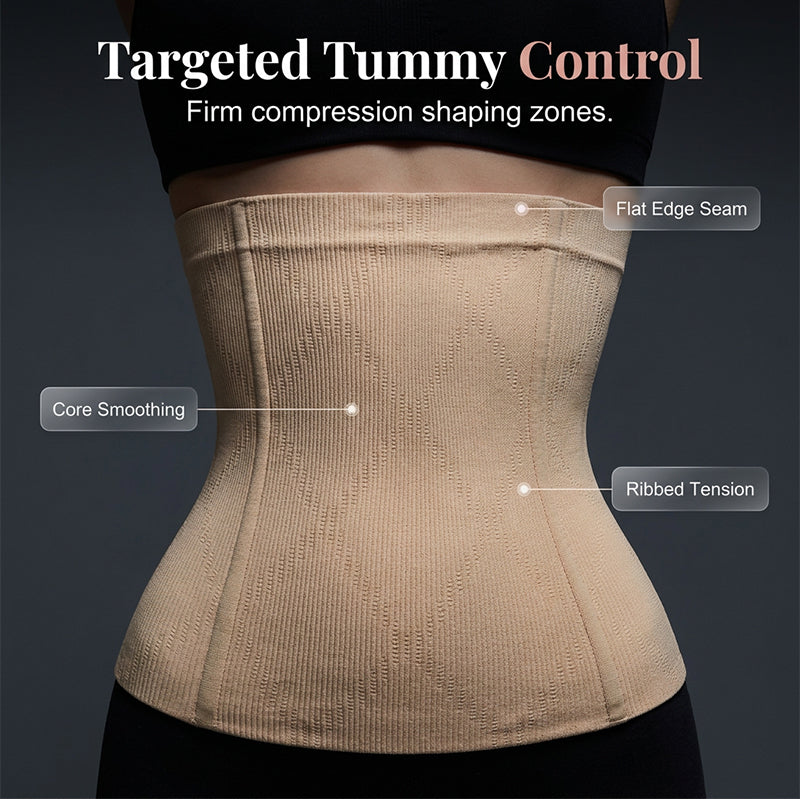 Seamless Waist Trainer Belt Tummy Control Body Shaper for Women