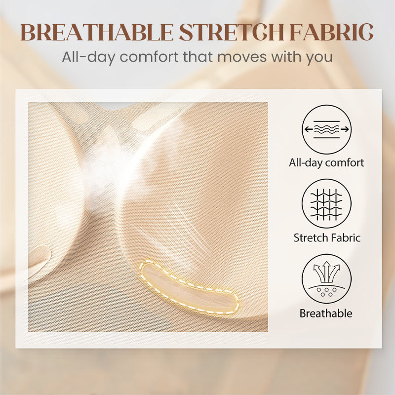 Women's Seamless Shaping Camisole with Built-in Bra
