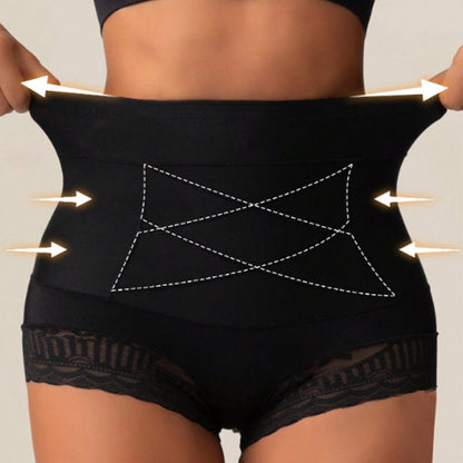 Women's Cross Tummy Control Shapewear Panties