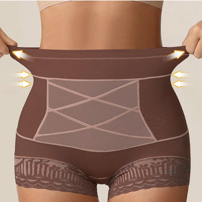 Women's Cross Tummy Control Shapewear Panties