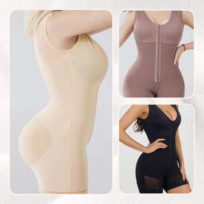Women's Front Closure Sculpting Bodysuit